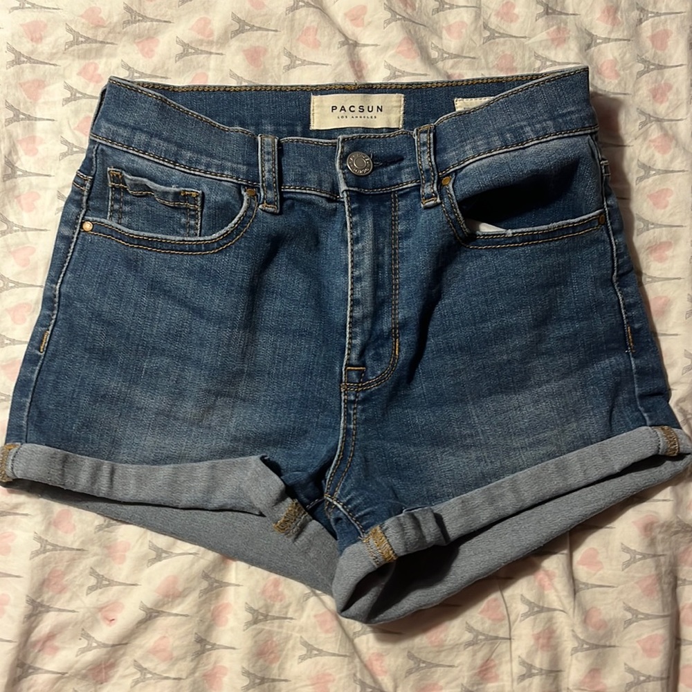 Dark blue Jean shorts
